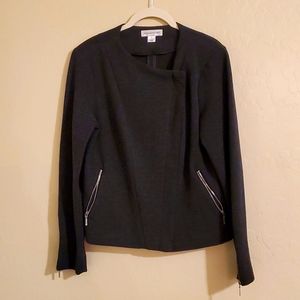 Christopher & Banks Zipper Jacket Womens Medium
